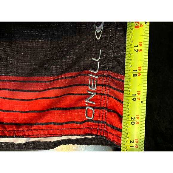 O'Neill Boardshorts Mens 34 Santa Cruz Stripe Swim Trunks Swim Shorts - Picture 5 of 5